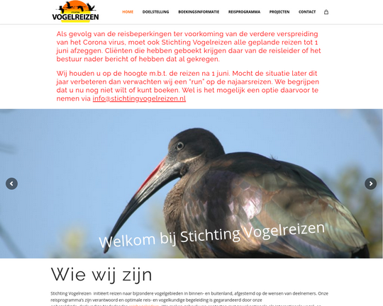 Stichting Vogelreizen Logo