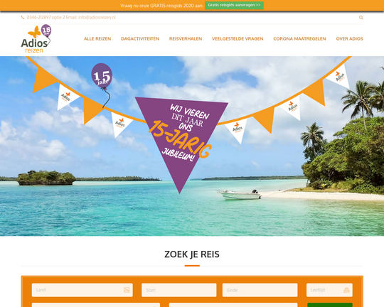 Adios Reizen Logo