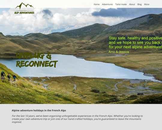 AlpAdventures Logo
