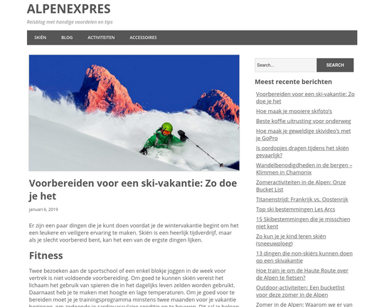 AlpenExpres.nl Logo