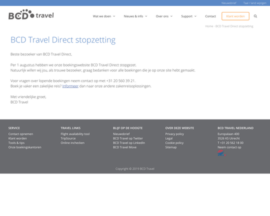BCD Travel Direct Logo