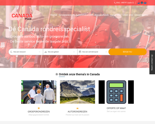 Canada plus Logo