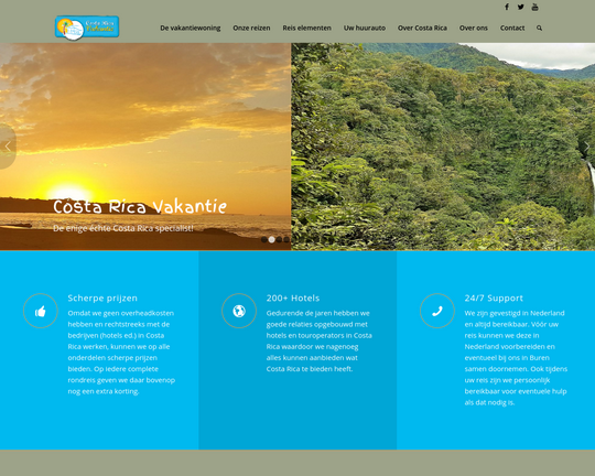 Costa Rica Vakantie Logo