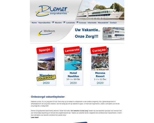 Diemer Zorgvakanties Logo