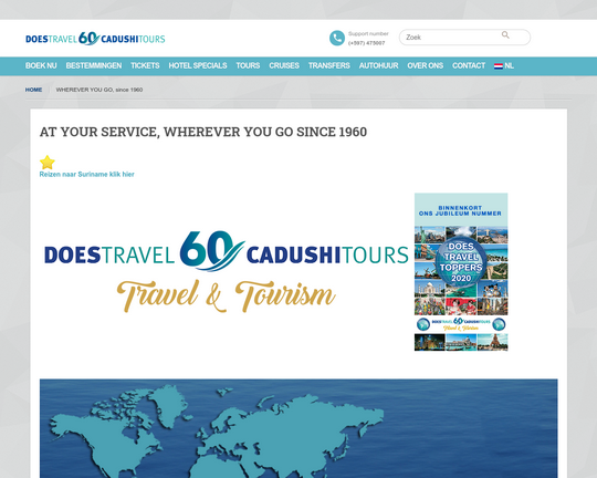 Does Travel & Cadushi Tours Logo