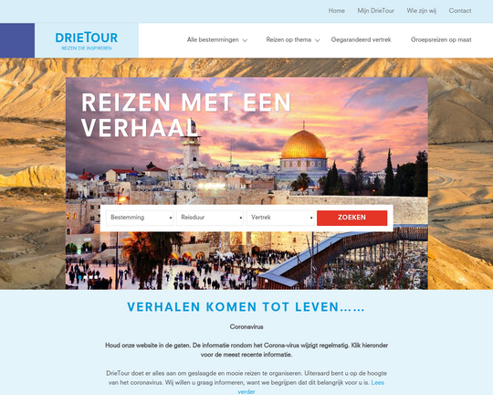 DrieTour Reizen Logo