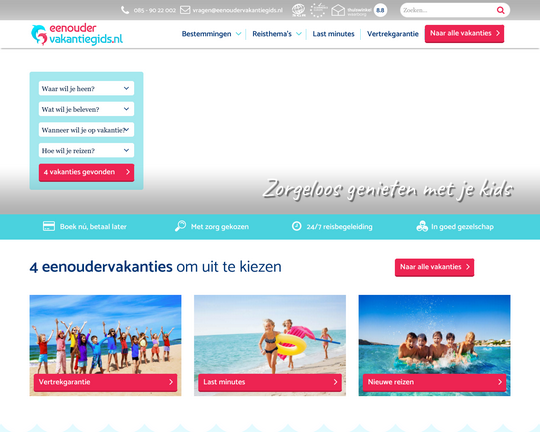 Eenoudervakantiegids.nl Logo