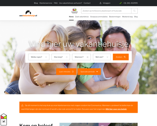 Eenvakantiehuisje.nl Logo