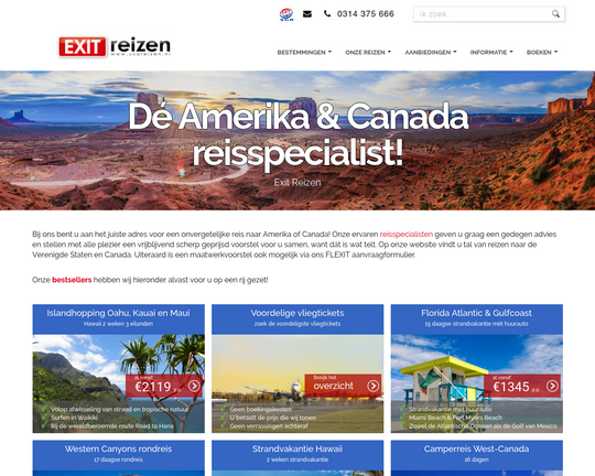 Exit reizen Logo