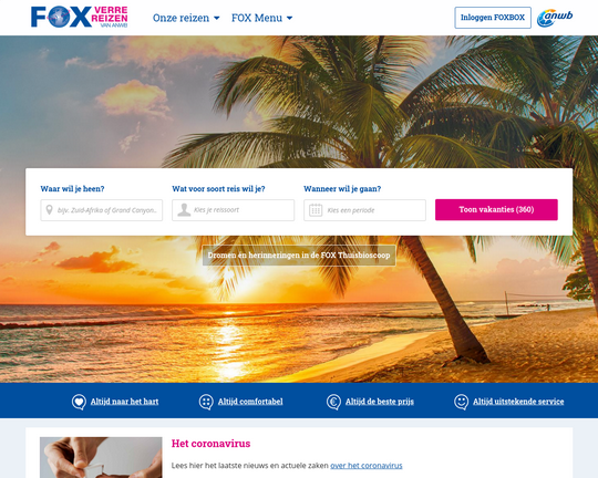 FOX Vakanties Logo