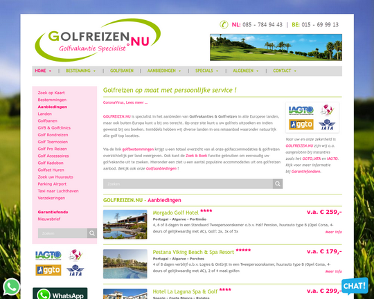 GolfReizen.nu Logo