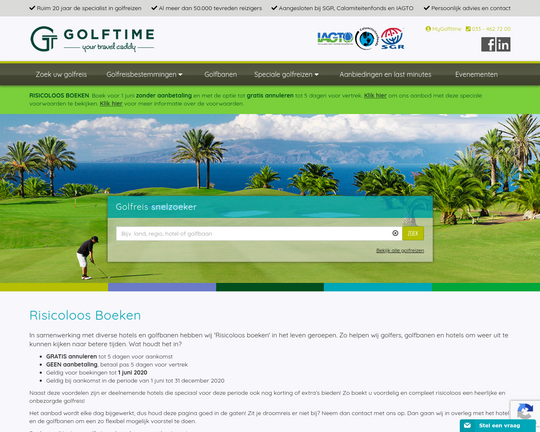 GolfTime.nl Logo