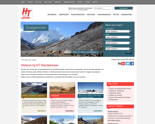 HT Wandelreizen Logo