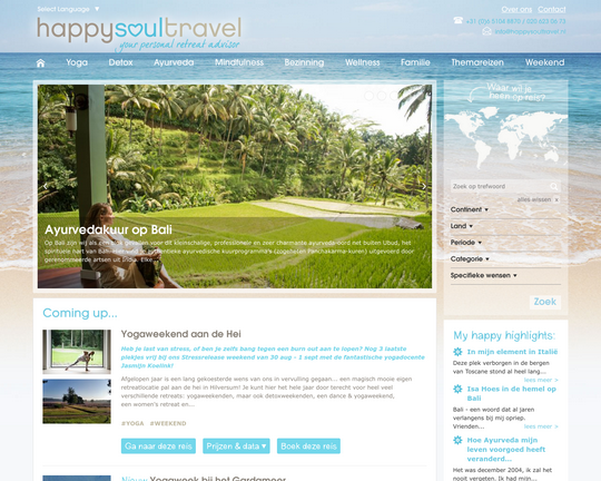 HappySoulTravel.nl Logo