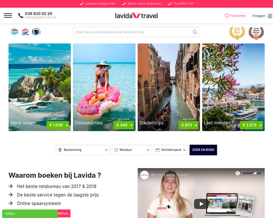 Lavida Travel Logo
