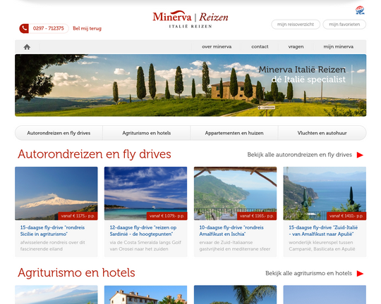 Minerva Reizen Logo