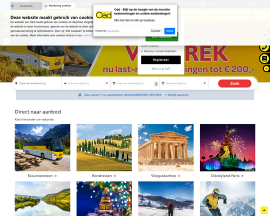 Oad Reizen Logo