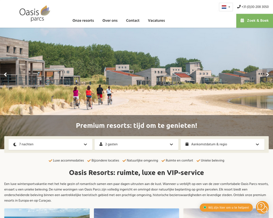 Oasis Parcs Logo
