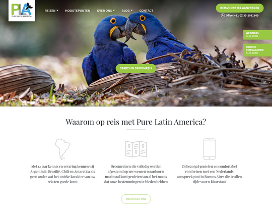 Pure Latin America Logo