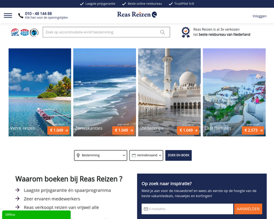 Reas Reizen Logo