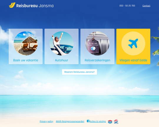 Reisbureau Jansma Logo