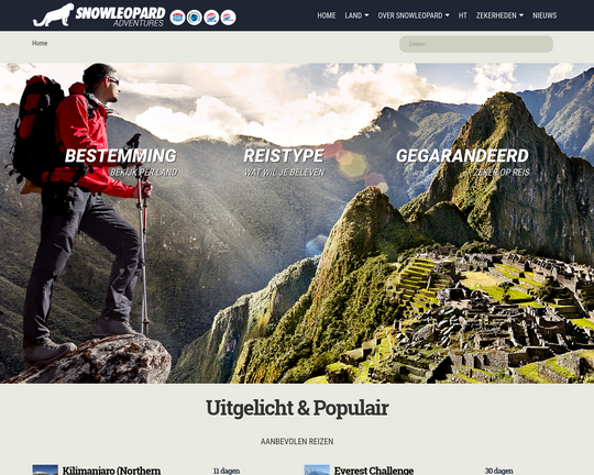 Snow Leopard Adventures Logo