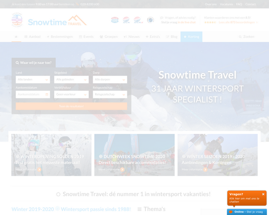SnowTime.nl Logo
