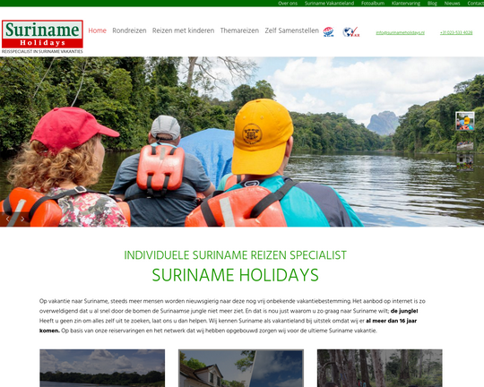 SurinameHolidays.nl Logo