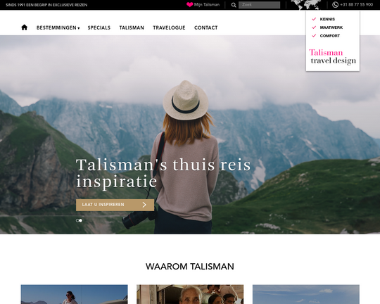 Talisman Travel Design Logo