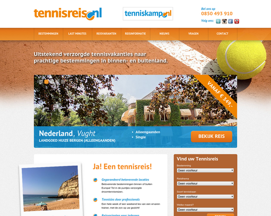 TennisReis.nl Logo