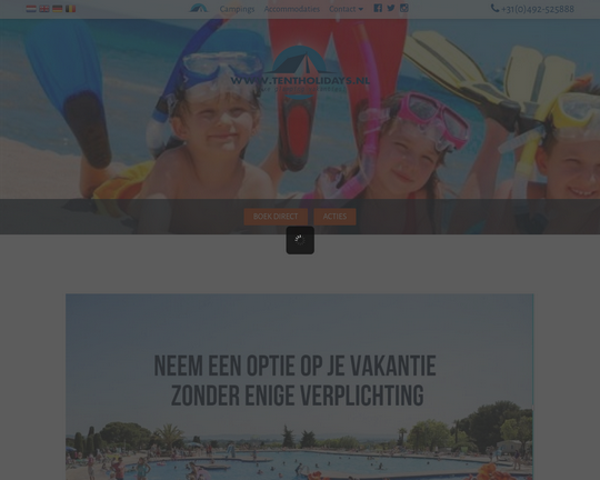 Tentholidays Logo
