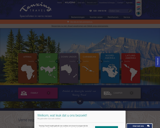 Tenzing Travel Logo