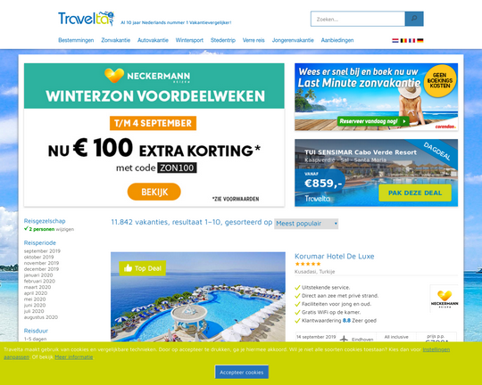 Travelta Logo