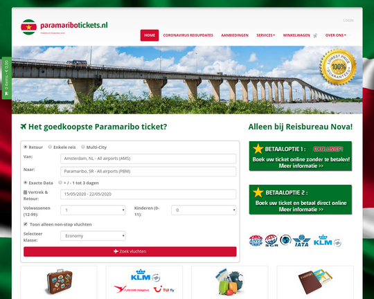 Uw Paramaribo Tickets Logo