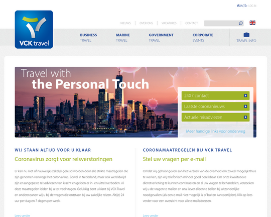 VCK Travel Logo