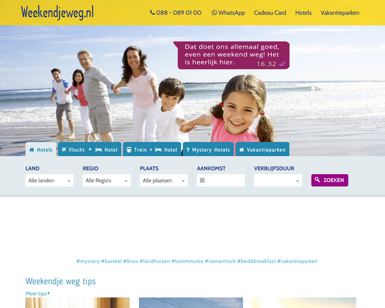 Weekendje weg Logo