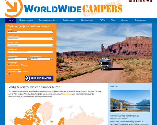 World Wide Campers Logo