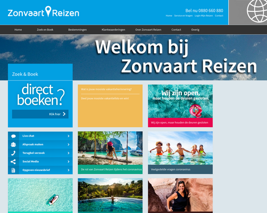 Zonvaart Reizen Logo