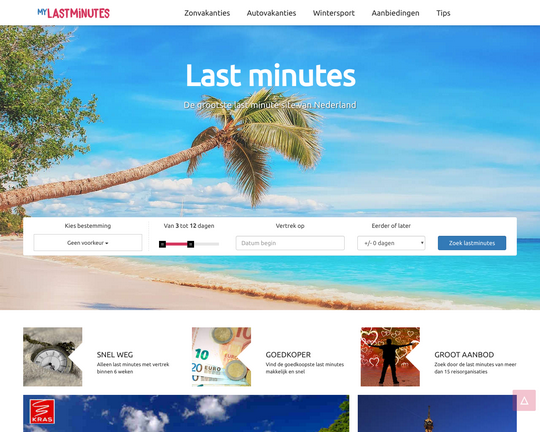 myLastMinutes.nl Logo
